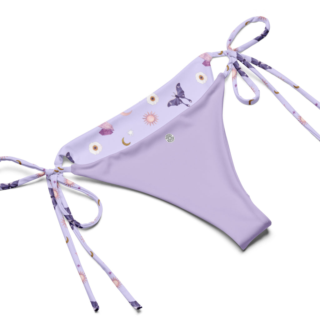 Woman's Bikini - String Bikini - Crystal Moon Moth