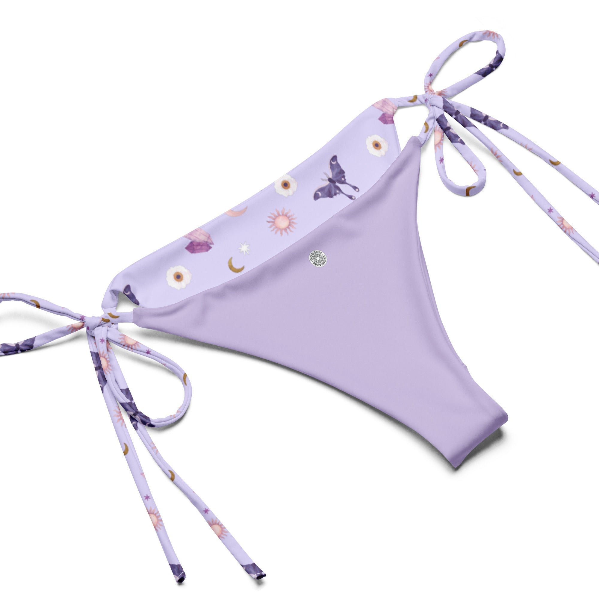 Woman's Bikini - String Bikini - Crystal Moon Moth