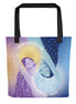 Rising With the Sun Resting With the Moon Tote Bag