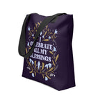 Woman's Tote bag - Eco-friendly - For the Witchy Woman - I Celebrate My Blessings Tote Bag