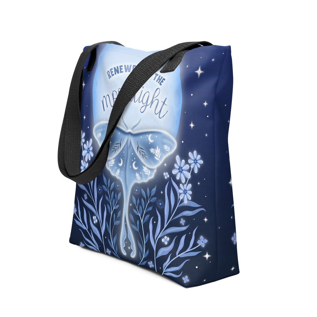 Woman's Tote bag - Eco-friendly - For the Witchy Woman - Renewed By The Moonlight Tote Bag