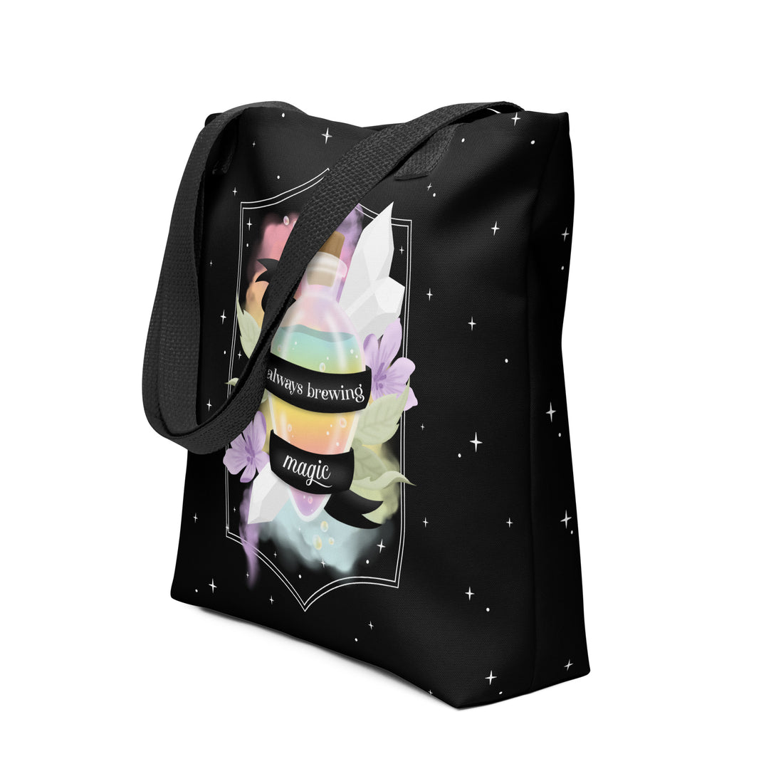 Woman's Tote bag - Eco-friendly - For the Witchy Woman - Always Brewing Magic Tote Bag