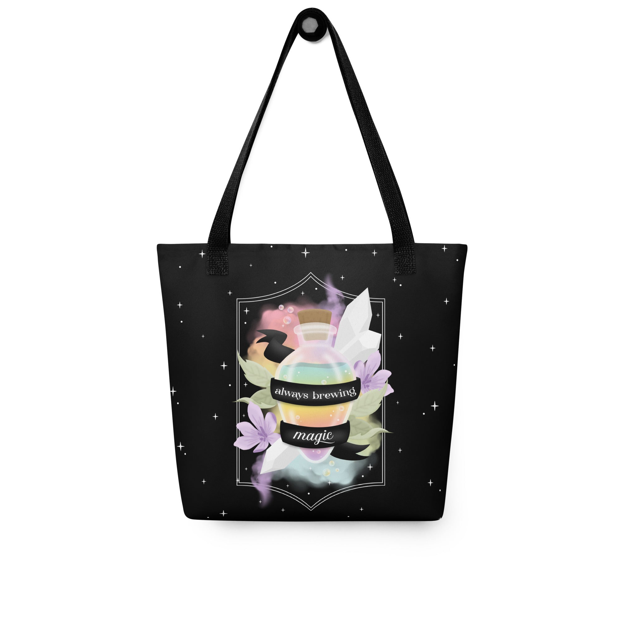 Woman's Tote bag - Eco-friendly - For the Witchy Woman - Always Brewing Magic Tote Bag