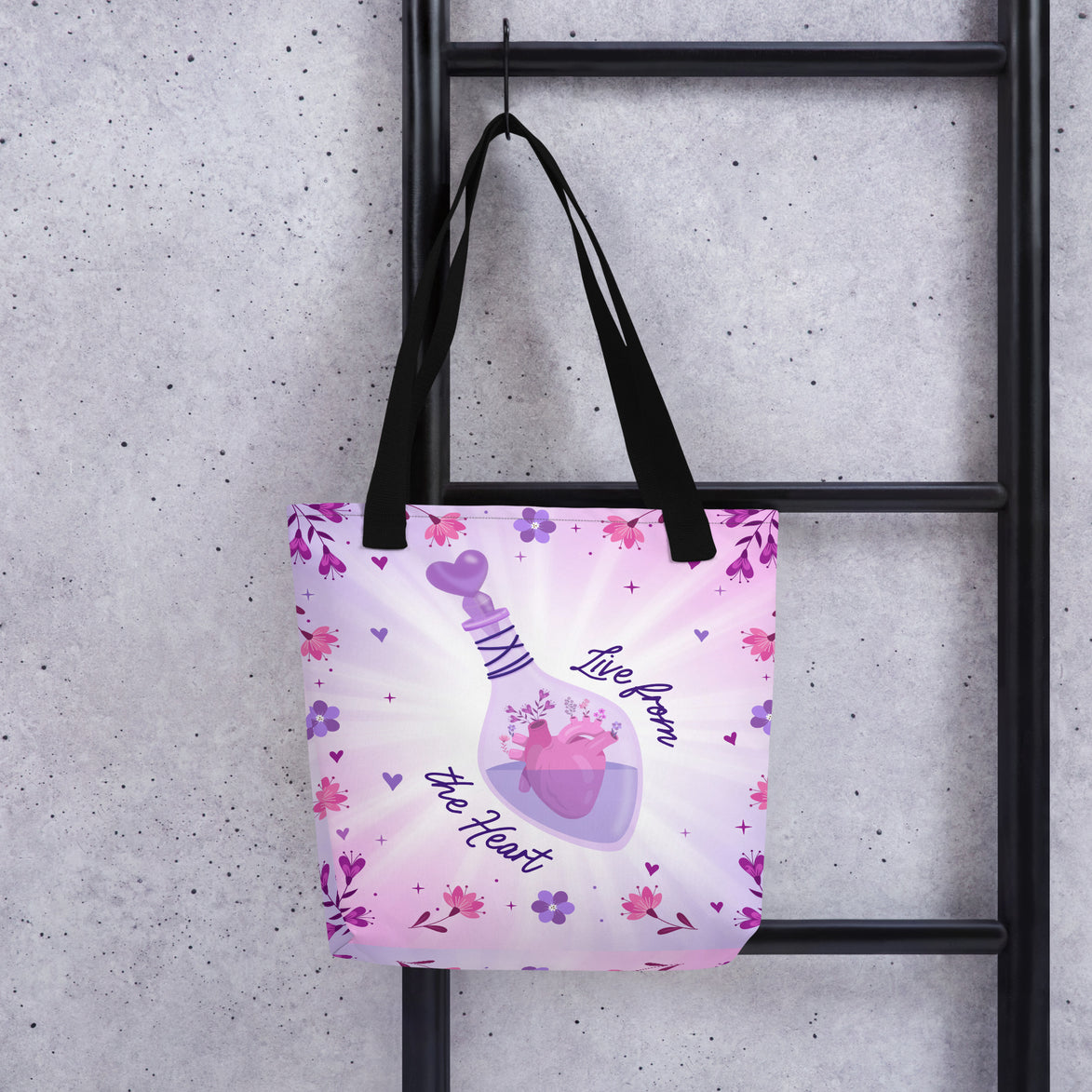 Live From the Heart Tote Bag