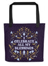 Woman's Tote bag - Eco-friendly - For the Witchy Woman - I Celebrate My Blessings Tote Bag