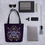Woman's Tote bag - Eco-friendly - For the Witchy Woman - I Celebrate My Blessings Tote Bag