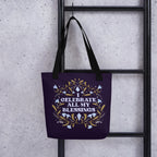 Woman's Tote bag - Eco-friendly - For the Witchy Woman - I Celebrate My Blessings Tote Bag