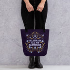 Woman's Tote bag - Eco-friendly - For the Witchy Woman - I Celebrate My Blessings Tote Bag