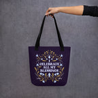 Woman's Tote bag - Eco-friendly - For the Witchy Woman - I Celebrate My Blessings Tote Bag