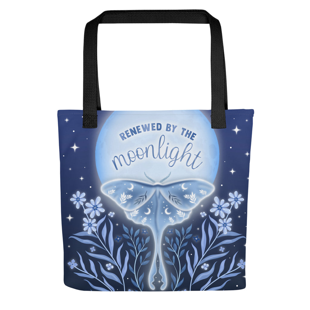 Woman's Tote bag - Eco-friendly - For the Witchy Woman - Renewed By The Moonlight Tote Bag