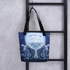 Woman's Tote bag - Eco-friendly - For the Witchy Woman - Renewed By The Moonlight Tote Bag