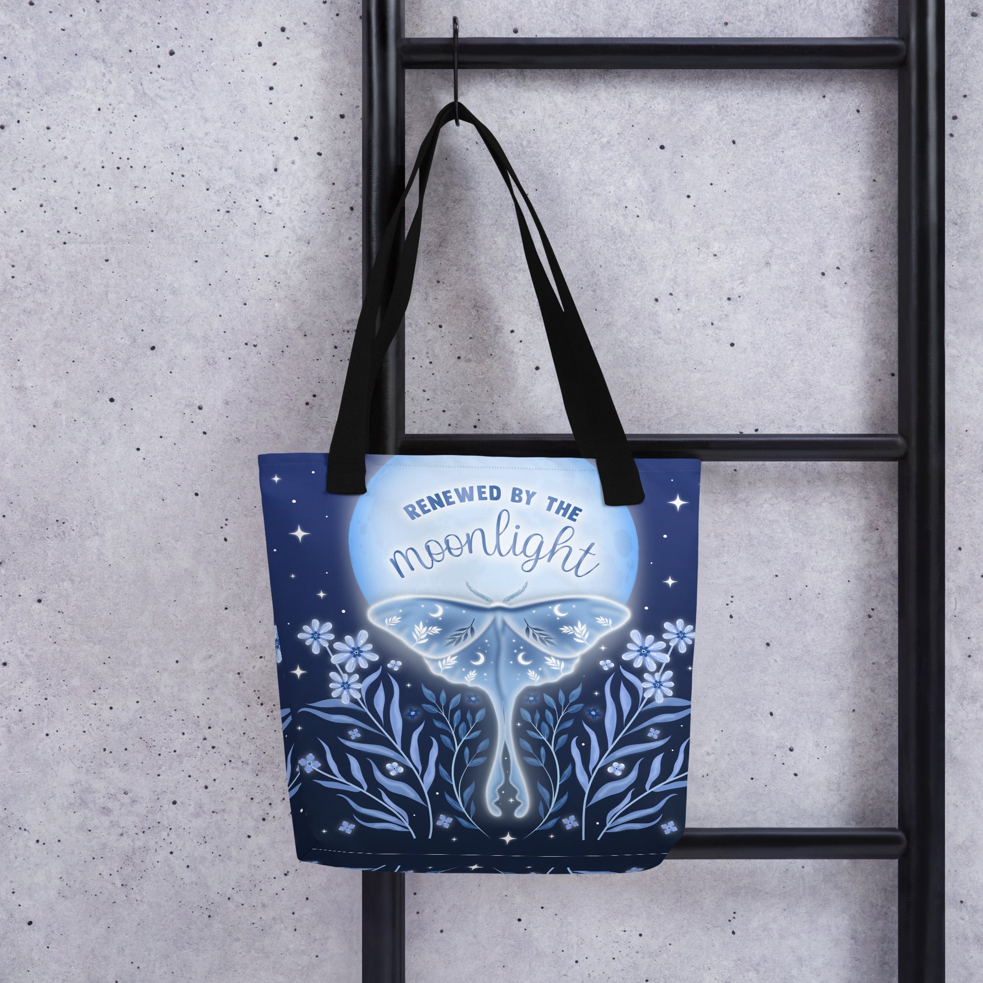 Woman's Tote bag - Eco-friendly - For the Witchy Woman - Renewed By The Moonlight Tote Bag