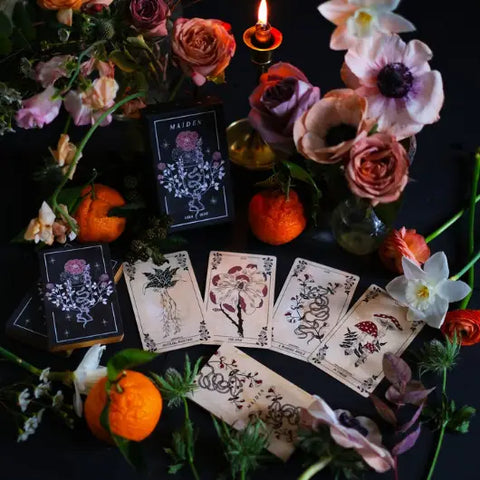 5 Botanical and Tarot Decks Every Green Witch Will Love by Goddess Provisions