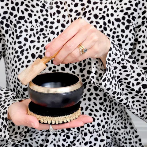 How to Play a Singing Bowl Goddess Provisions
