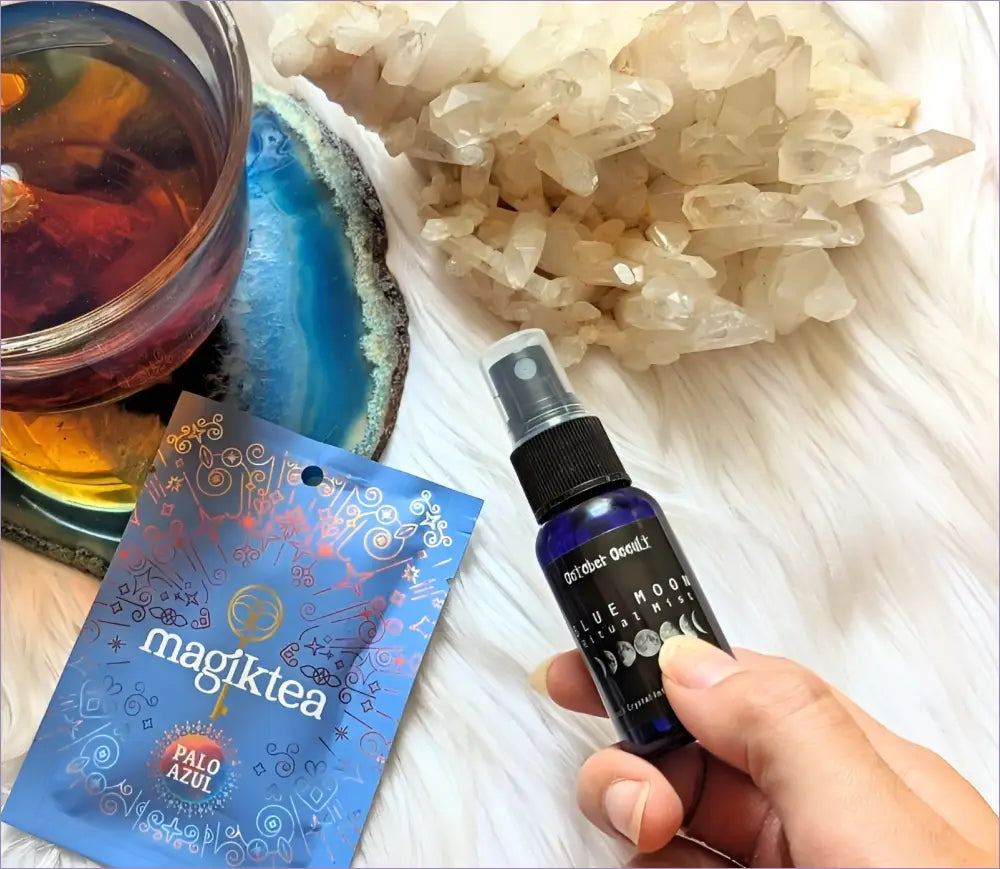 Blue Moon Mist by October Occult available at Goddess Provisions.