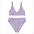 Celestial Magick 2 Piece Swimsuit XS / Lavender Print on Demand Clothing