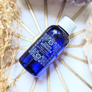 Refresh and hydrate your skin with the Cruz Azul Brightening Toner. Infused with lavender, eucalyptus, and butterfly pea blossoms, this vegan toner balances tone and reduces redness for a radiant glow. Available at Goddess Provisions.