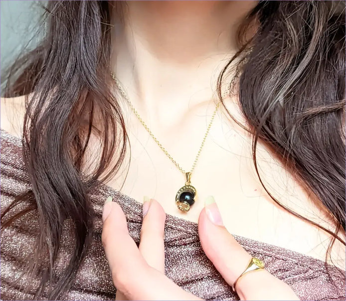 Crystal Ball Necklace available at Goddess Provisions