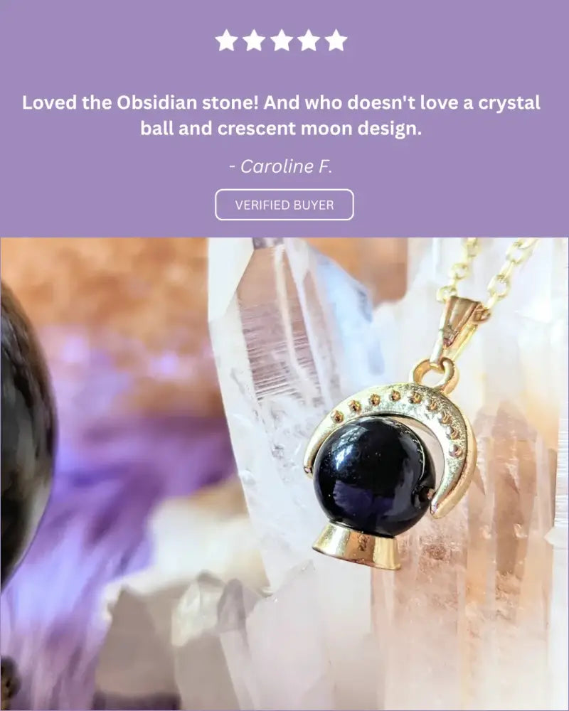 Crystal Ball Necklace