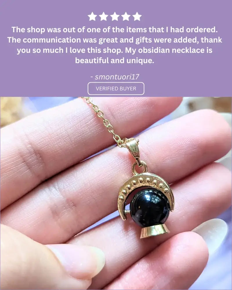 Crystal Ball Necklace