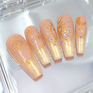Cosmic Glow Press On Nails Set