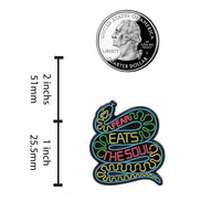 Fear Eats the Soul Snake Enamel Pin