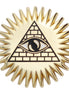 Occult Pyramid & Eye Enamel Pin