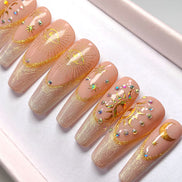 Cosmic Glow Press On Nails Set