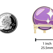 Crystal Ball Enamel Pin