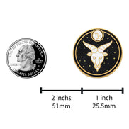 Capricorn Enamel Pin