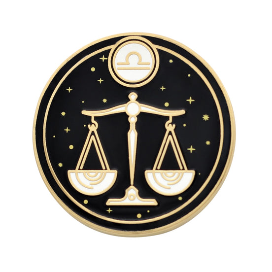 Libra Enamel Pin