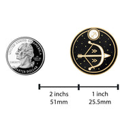 Sagittarius Enamel Pin