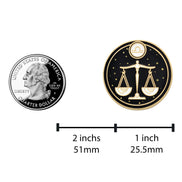 Libra Enamel Pin