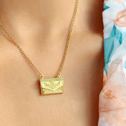 Golden Spell Pocket Necklace