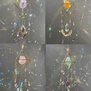 Sparkling Citrine Suncatcher