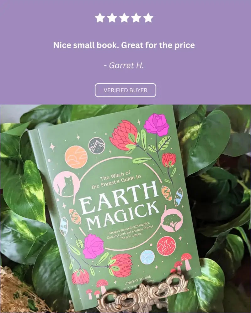 Earth Magick Book - Ground yourself with Magick