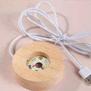 LED Crystal Ball Glowing Galaxy Lamp