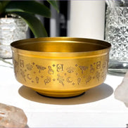 Golden Altar Bowl - Goddess Provisions Exclusive - Metaphysical Brass Altar Bowl