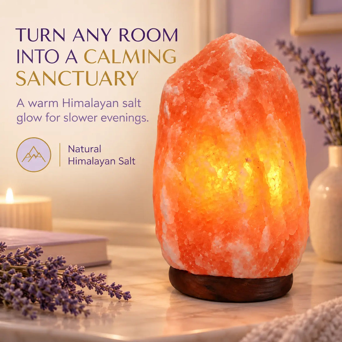 Himalayan Crystal Salt Lamp