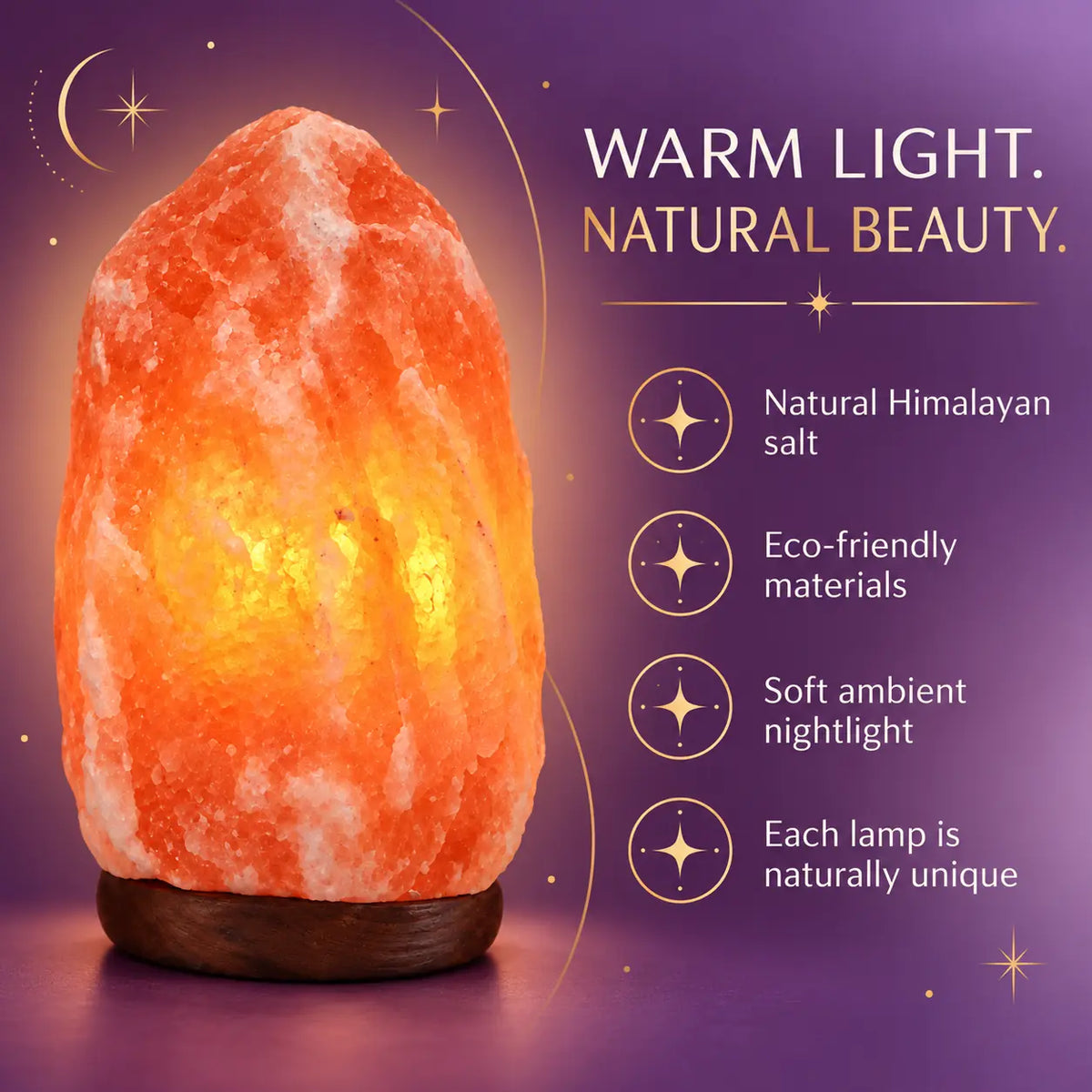 Himalayan Crystal Salt Lamp