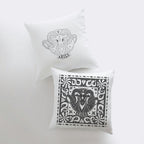 Aries Block Print Pillow