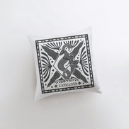 Capricorn Block Print Pillow