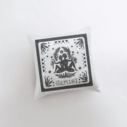 Gemini Block Print Pillow