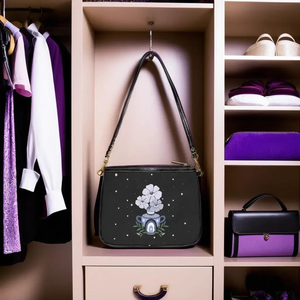 Third Eye Flowers Shoulder Bag