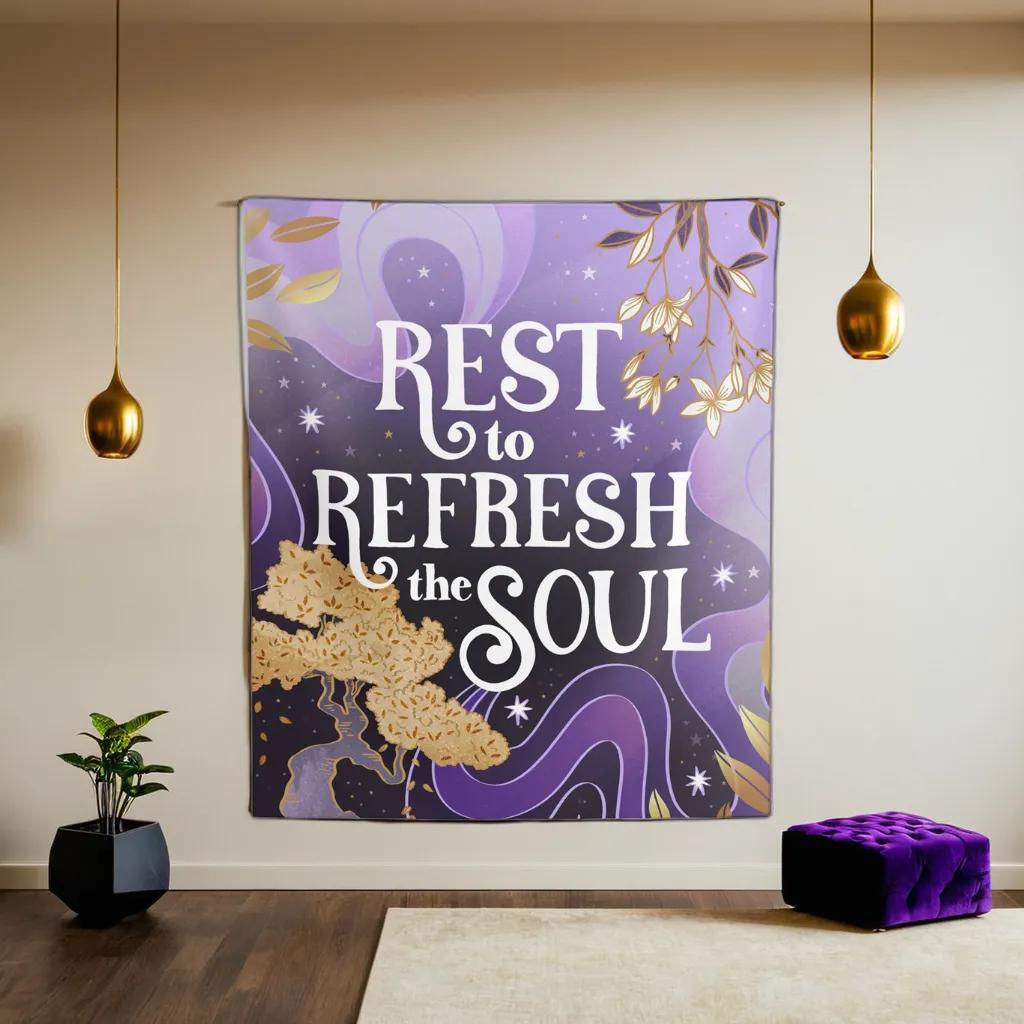 Rest to Refresh the Soul Tapestry