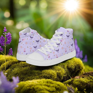 Lavender top shoes store