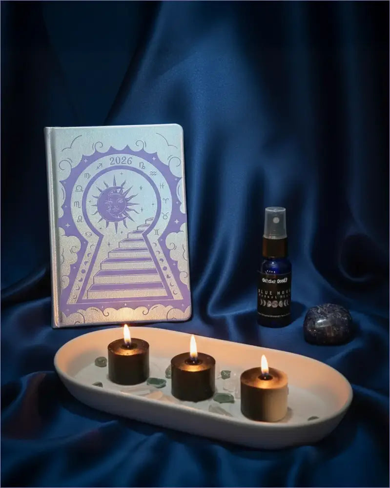 Lunar Living Bundle - Silver Holographic Vegan Leather