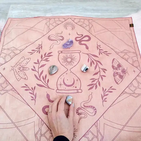 How to Make a Crystal Grid Goddess Provisions