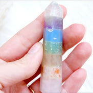 Pastel Rainbow Chakra Wand Goddess Provisions