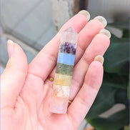 Pastel Rainbow Chakra Wand